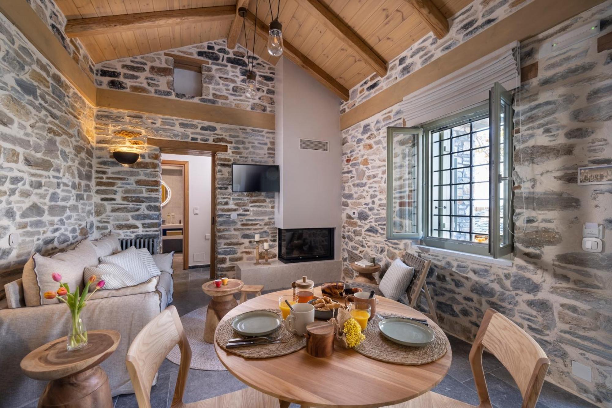 Strofilos Villas Agios Vlasios  ภายนอก รูปภาพ