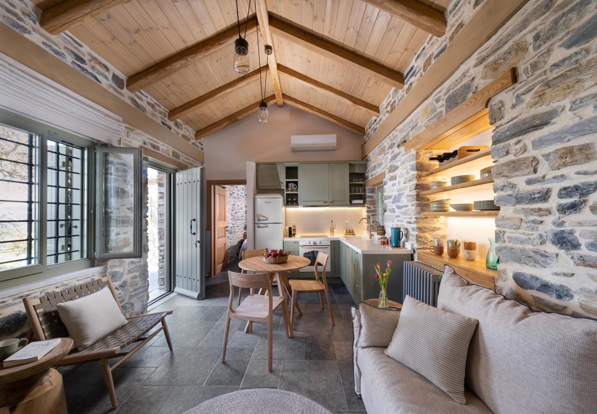 Strofilos Villas Agios Vlasios  ภายนอก รูปภาพ