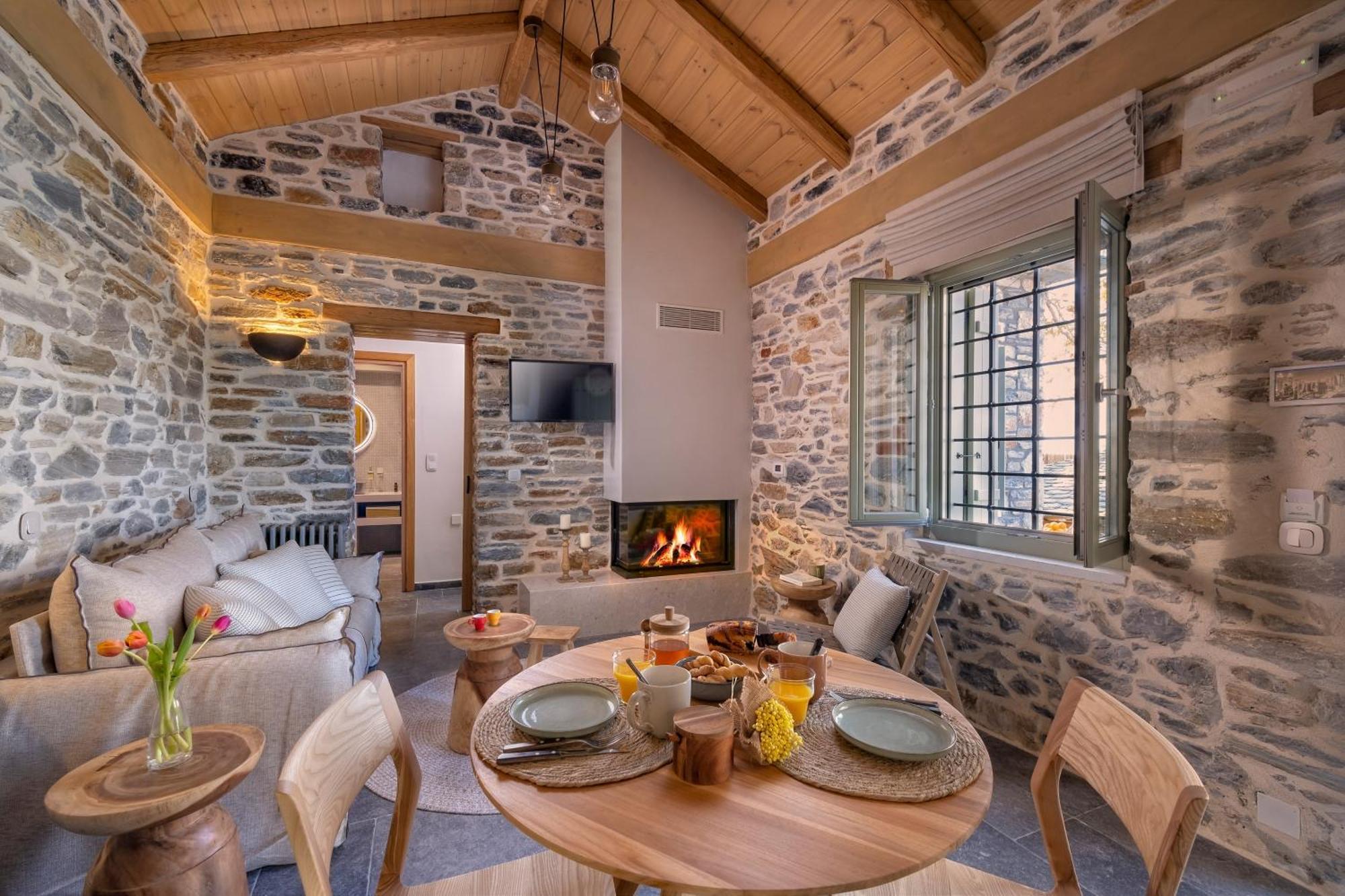 Strofilos Villas Agios Vlasios  ภายนอก รูปภาพ