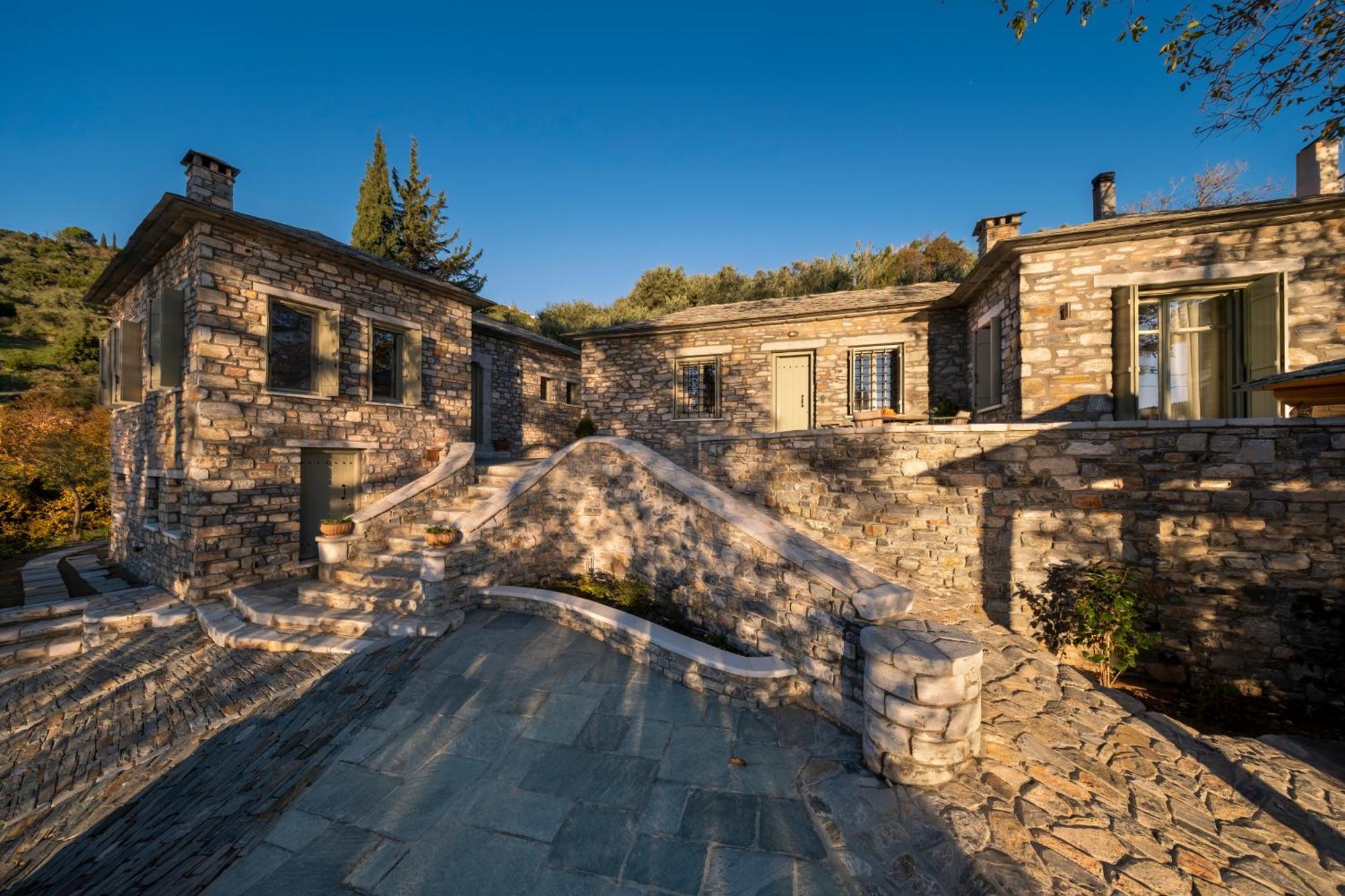 Strofilos Villas Agios Vlasios  ภายนอก รูปภาพ