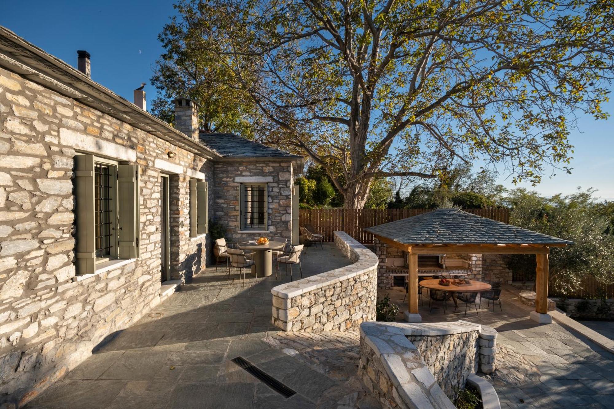 Strofilos Villas Agios Vlasios  ภายนอก รูปภาพ